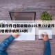 31省份昨日新增确诊101例/31省昨日新增确诊病例14例